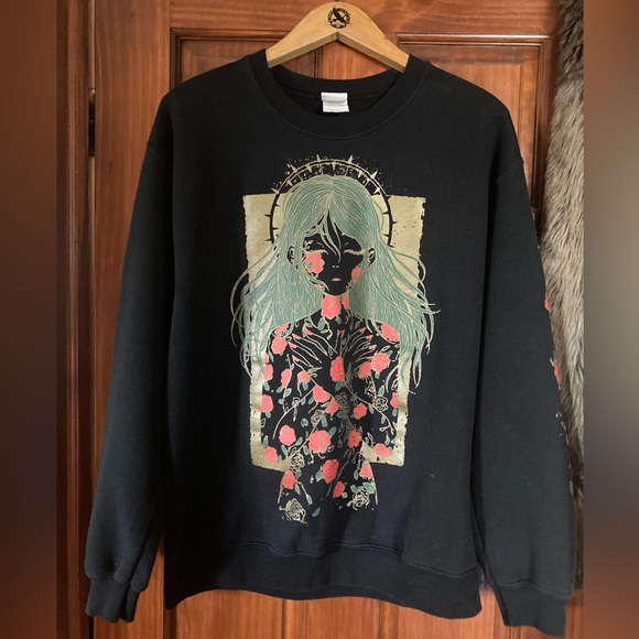 OMOCAT : Roses sweatshirt - Picture 10 of 12
